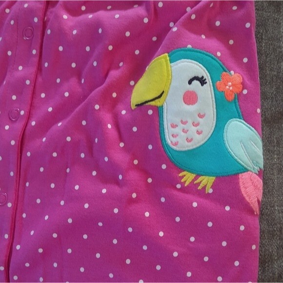 Pink Toucan Romper 24 MONTHS - Picture 4 of 4